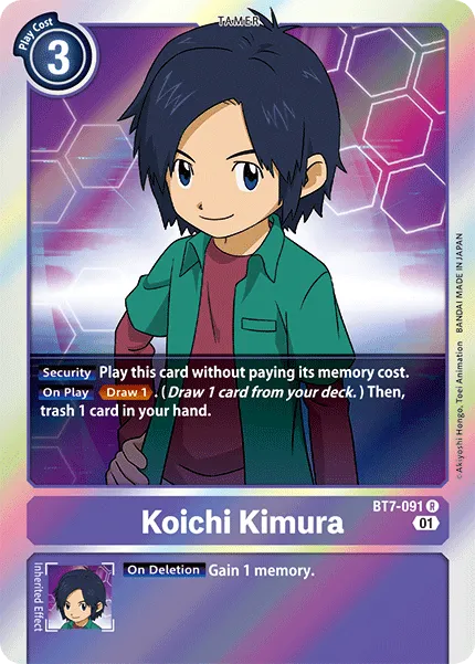 Koichi Kimura (BT7-091) card