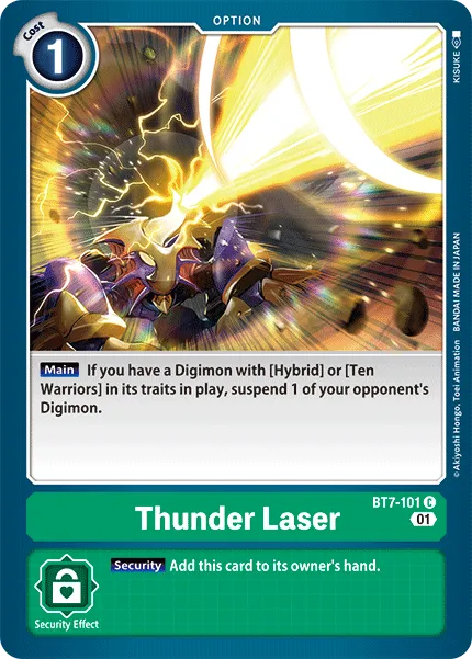 Thunder Laser (BT7-101) card