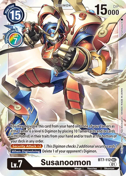 Susanoomon (BT7-112) card