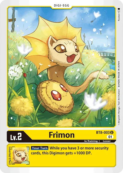 Frimon (BT8-003) card