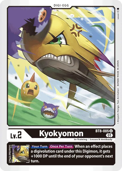 Kyokyomon (BT8-005) card