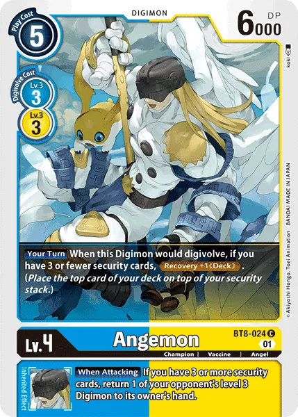 Angemon (BT8-024) card