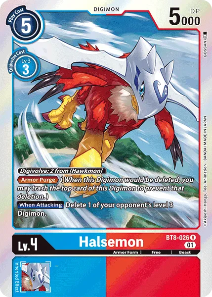 Halsemon (BT8-026) card