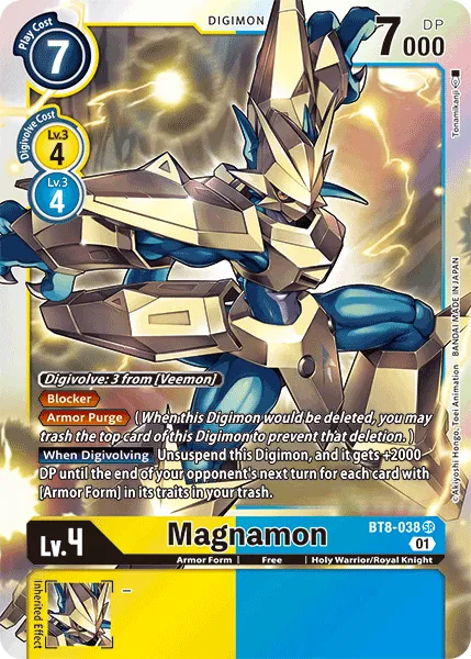 Magnamon (BT8-038) card