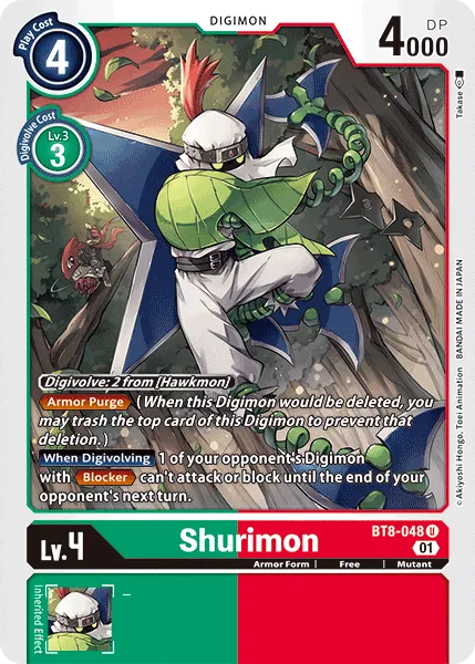 Shurimon (BT8-048) card