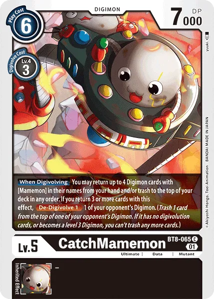 CatchMamemon (BT8-065) card