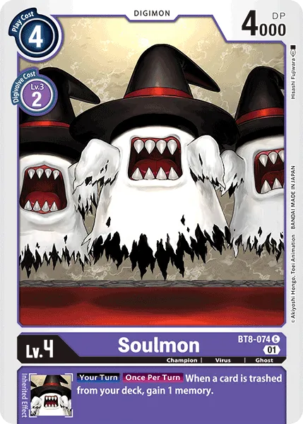 Soulmon (BT8-074) card
