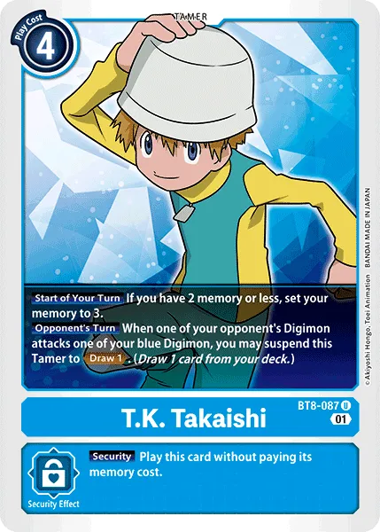 T.K. Takaishi (BT8-087) card