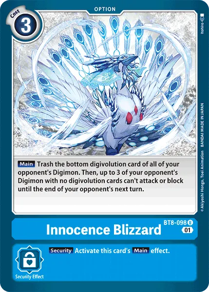 Innocence Blizzard (BT8-098) card