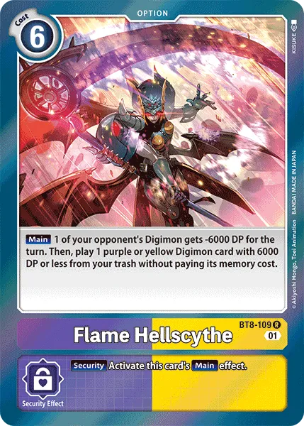 Flame Hellscythe (BT8-109) card