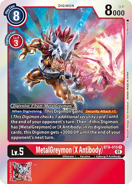 MetalGreymon (X Antibody) (BT9-015) card