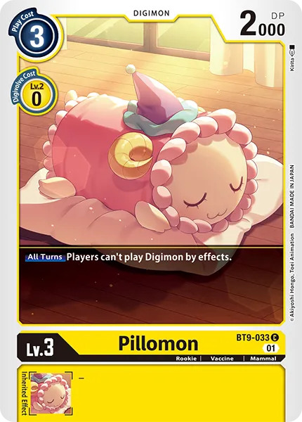 Pillomon (BT9-033) card