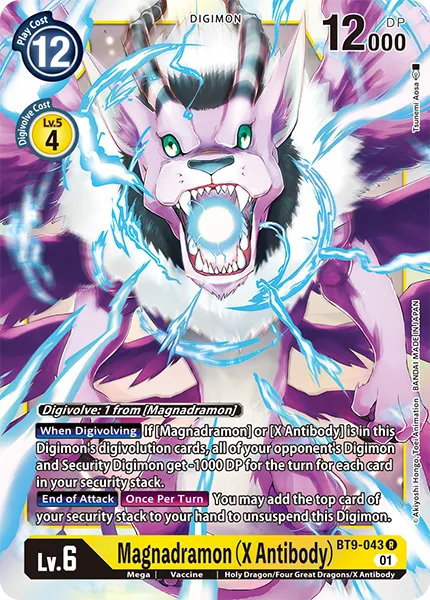 Magnadramon (X Antibody) (BT9-043) card