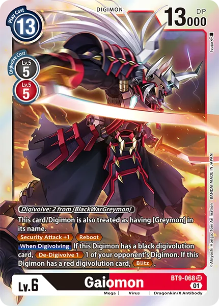 Gaiomon (BT9-068) card