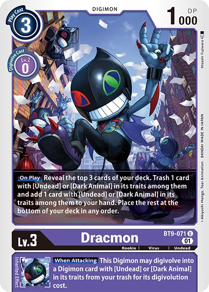 Dracmon (BT9-071) card