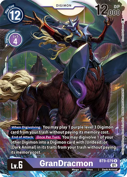 GranDracmon (BT9-079) card