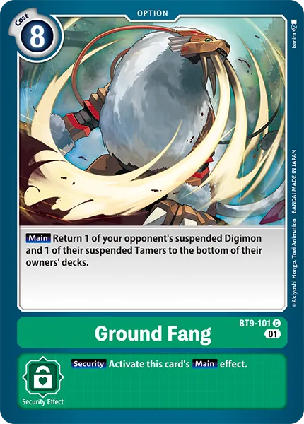 Ground Fang (BT9-101) card