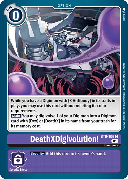 DeathXDigivolution! (BT9-106) card