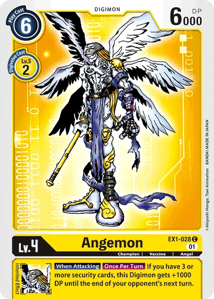 Angemon (EX1-028) card