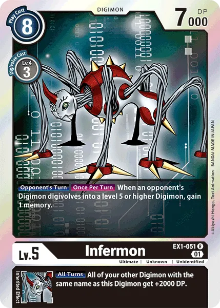 Infermon (EX1-051) card