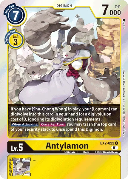 Antylamon (EX2-022) card