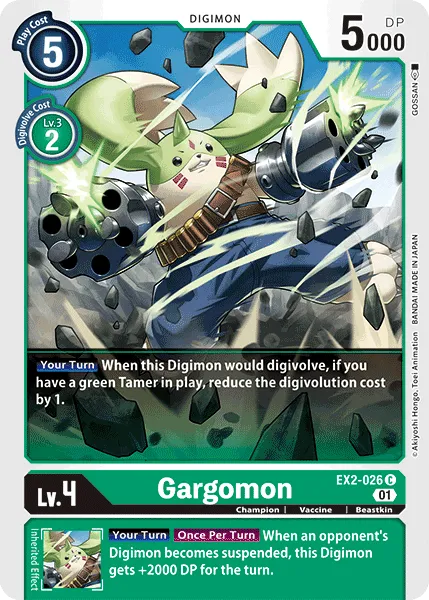 Gargomon (EX2-026) card