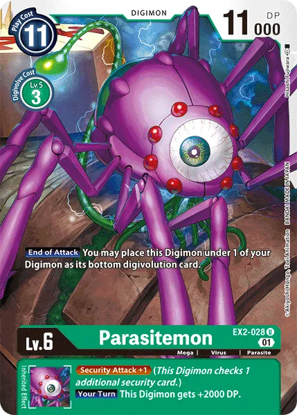 Parasitemon (EX2-028) card