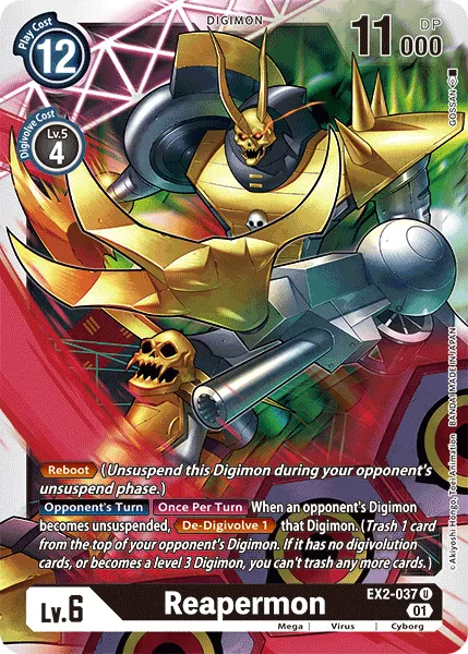 Reapermon (EX2-037) card