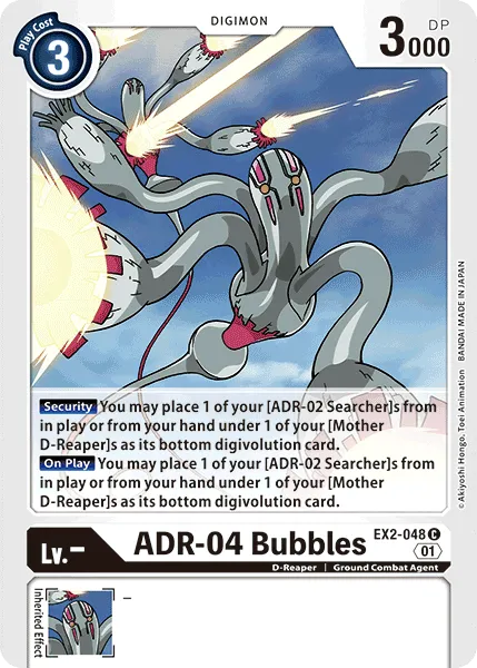 ADR-04 Bubbles (EX2-048) card