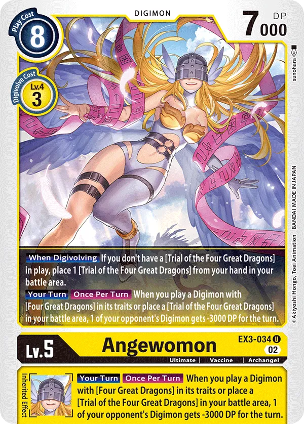Angewomon (EX3-034) card
