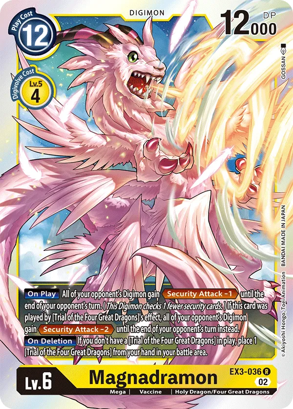 Magnadramon (EX3-036) card