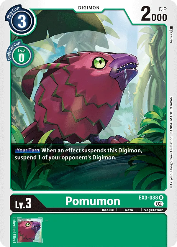 Pomumon (EX3-038) card