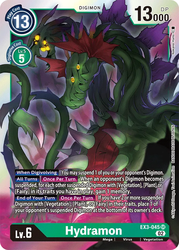 Hydramon (EX3-045) card