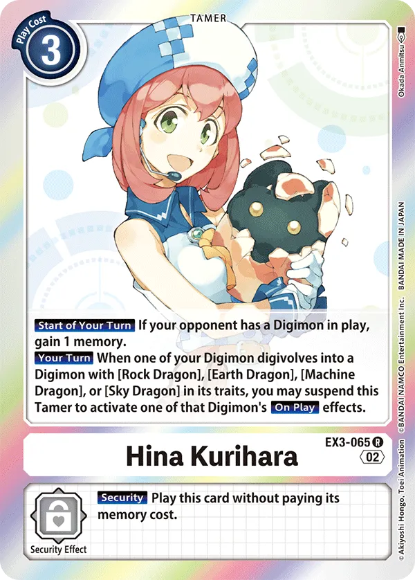 Hina Kurihara (EX3-065) card