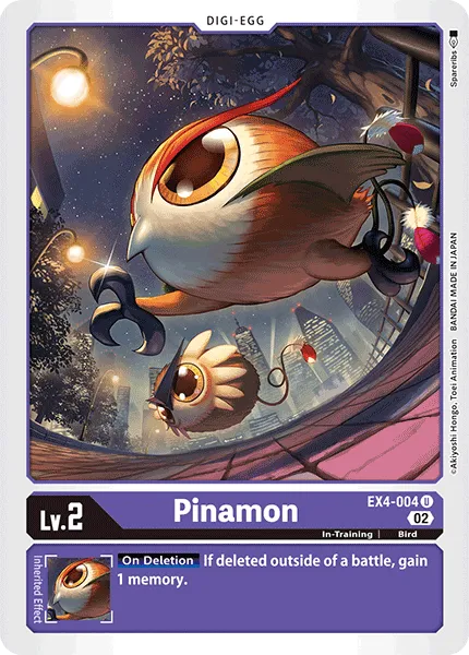 Pinamon (EX4-004) card