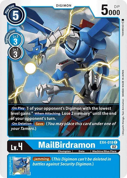 MailBirdramon (EX4-018) card