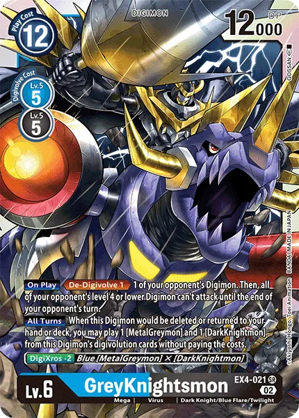 GreyKnightsmon (EX4-021) card