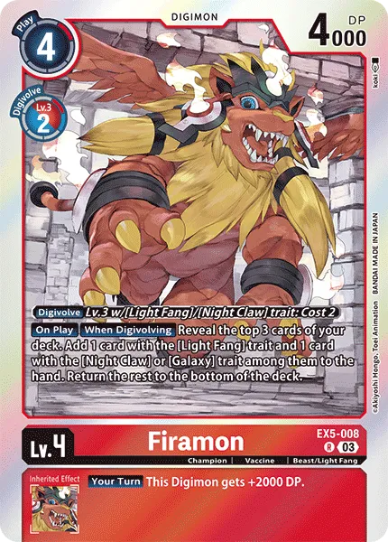 Firamon (EX5-008) card