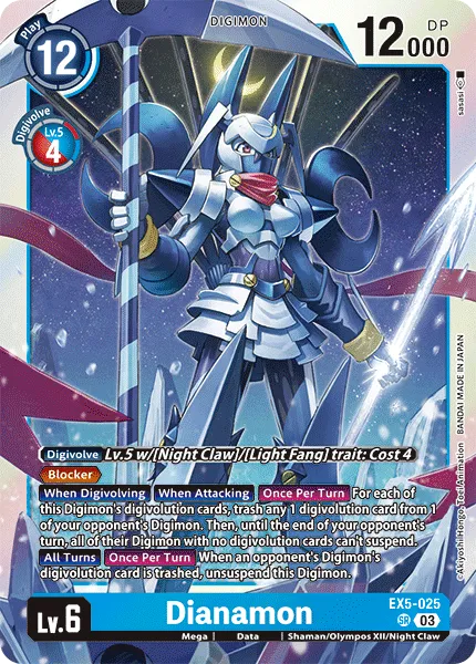 Dianamon (EX5-025) card