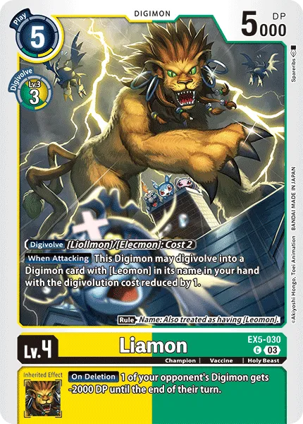 Liamon (EX5-030) card