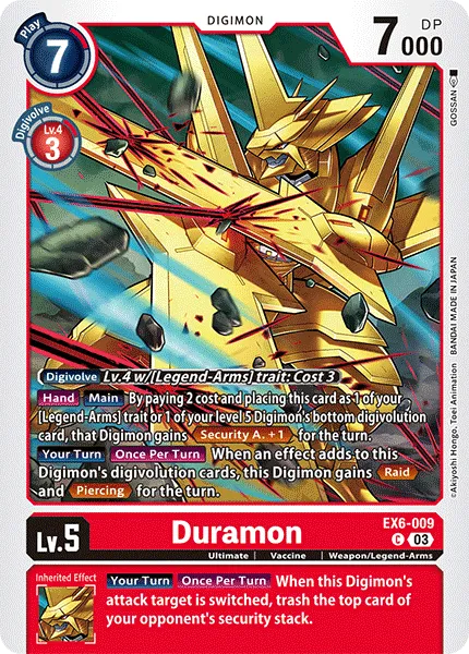 Duramon (EX6-009) card