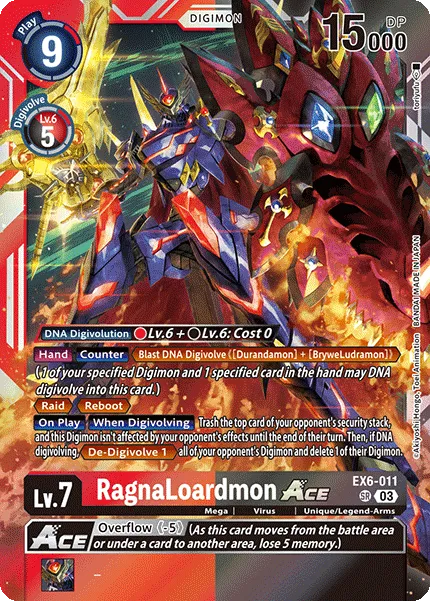 RagnaLoardmon (EX6-011) card