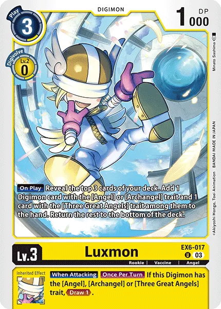 Luxmon (EX6-017) card