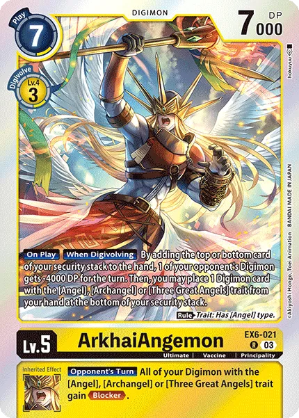 ArkhaiAngemon (EX6-021) card