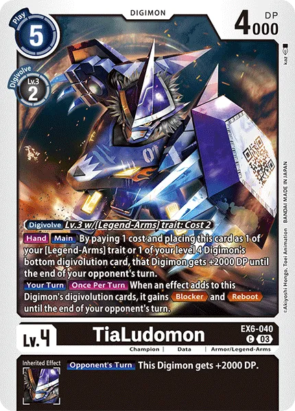 TiaLudomon (EX6-040) card