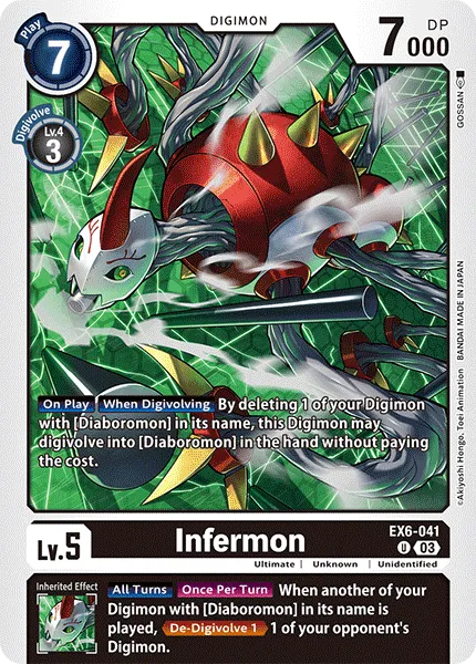 Infermon (EX6-041) card