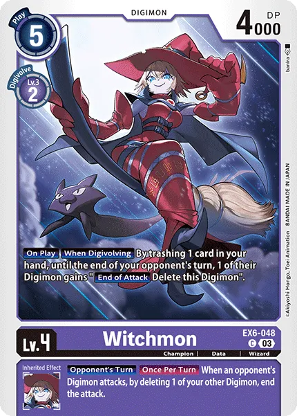 Witchmon (EX6-048) card