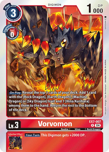 Vorvomon (EX7-007) card