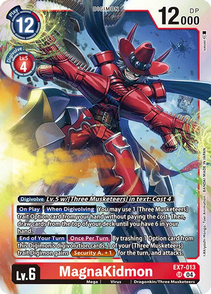MagnaKidmon (EX7-013) card