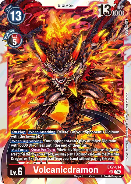 Volcanicdramon (EX7-014) card